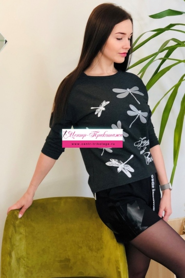 Джемпер Оазис - антрацит