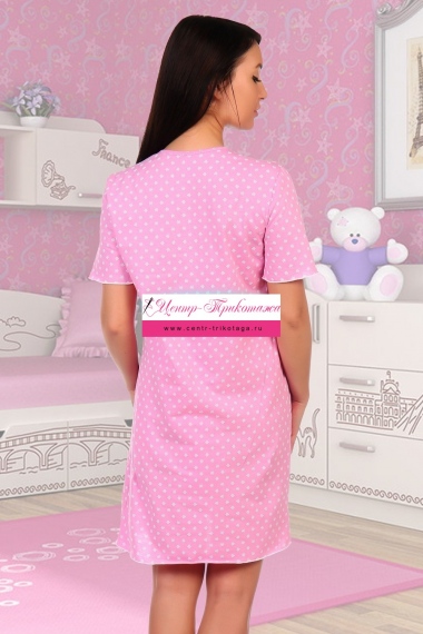 Сорочка Мама - голубой