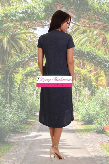 Платье Монеточка - синий