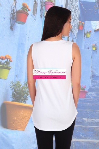 Майка - белый №Н-1927
