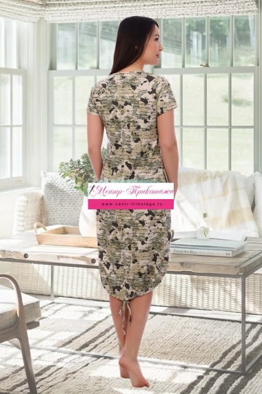 Платье Милитари - камуфляж