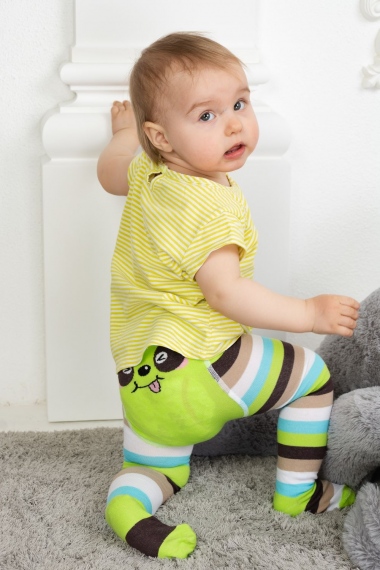 Колготки Винни детские - салатовый