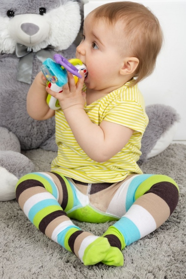 Колготки Винни детские - салатовый