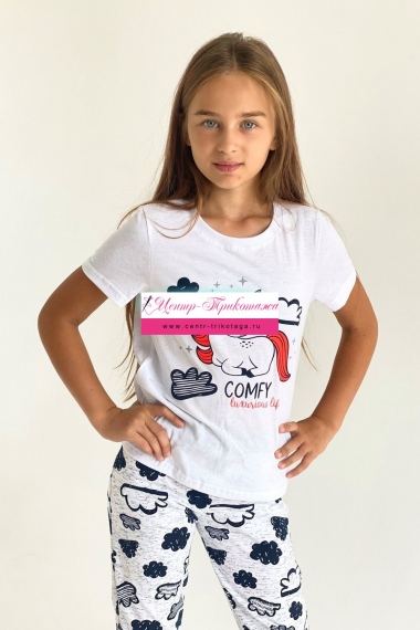 Футболка детская - белый №Н-5092