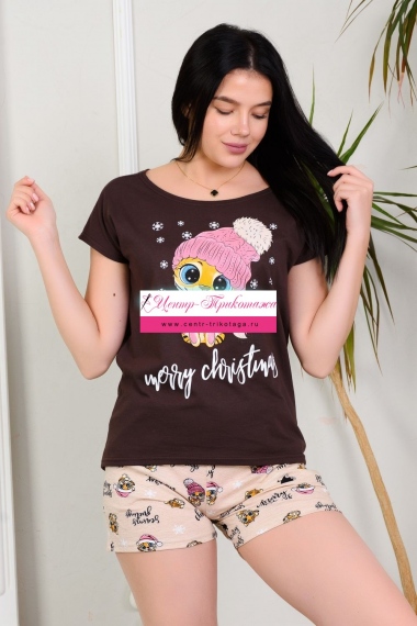 Костюм - шоколад №Н-24841