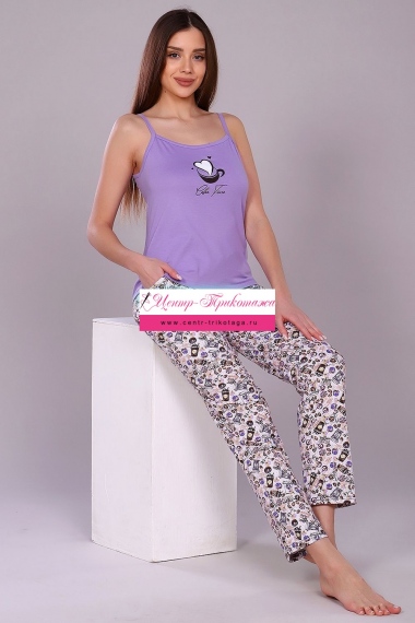 Костюм - сиреневый №Н-15224