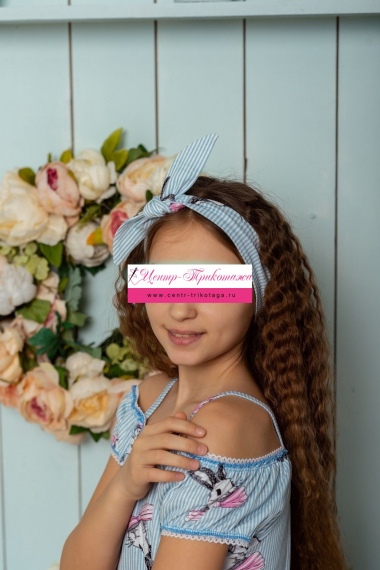 Майка детская - голубой №Н-5118