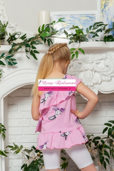 Майка детская - розовый №Н-5115